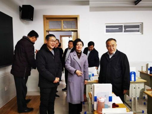 市委常委、宣传部部长陈强同志到菏泽艺术学校调研