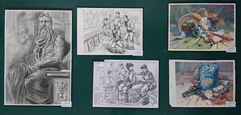 山东省菏泽艺校学校“青春绘梦 绽放艺彩”美术作品展