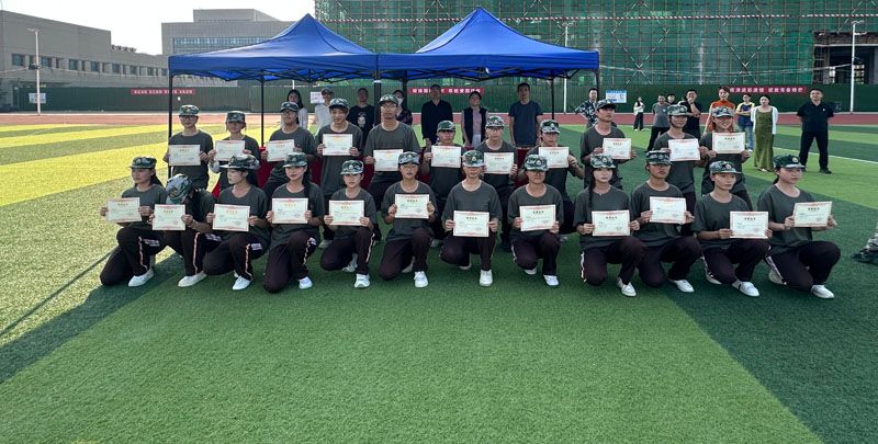 淬炼青春志 飒爽少年行——我校圆满完成新生军训工作